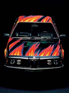 BMW 635 CSi, Art Car von Ernst Fuchs, 1982