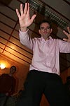 Matthias in Action auf der Tanzflche
