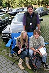 Timo (cabriofreak) mit seiner Freundin und Andrzejs Sohn