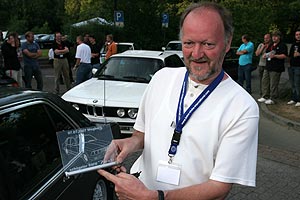 Heinz-Peter Schmitz (TurboPeter) gewann mit seinem BMW 745i die Wertung in der Reihe E23