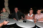 Stefan (Jippie) mit Frau Karina und Alf mit Frau auf dem offenen Turm in Porec