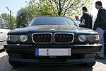 BMW 750iAL Individual in Skarabus grn metallic