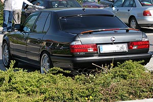 getunter BMW 750i (Modell E32) von Friedrich Wilhelm