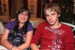 die jngsten 7er-Fahrer des Tages: Ann-Kristin (Rakete, 18) und Daniel (Swordfisher, 21)