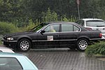 Michael (virgo) fhrt mit Frau Rita im BMW 730d nach Hause, nachdem es zu regnen begann