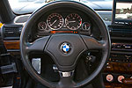 BMW 7er, Modell E32, Cockpit