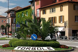 Innenstadt von Torbole am Gardasee