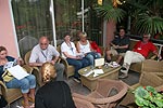 Treffen der Sternfahrt-Teilnehmer im Hotel Continental in Torbole