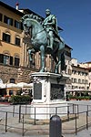 Reiterfigur in Florenz