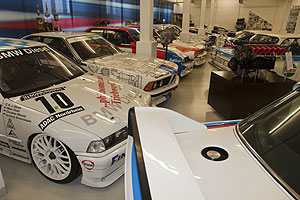 BMW Motorsport Autos in der BMW Classic
