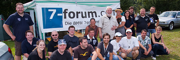 7-forum.com Gruppenfoto, auf dem leider nicht alle Teilnehmer mit drauf sind