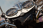 Cruiser-Schriftzug auf dem Motorrad von Michael ('virgo')