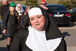 Ulrike alias Ulli ('Jeff Jaas') kam als Nonne zum Karnevals-Stammtisch nach Castrop-Rauxel.