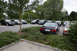 BMW 7er-Parkplatz beim Rhein-Ruhr-Stammtisch
