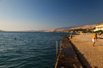 Strand vor dem Sternfahrthotel in Pag