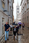 Regen in Zadar