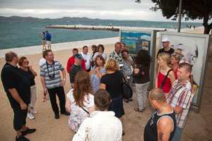 dank des schlechten Wetters dezimierte sich die Sternfahrtgruppe am Nachmittag