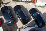 drei sehr ähnliche BMW 760iger (2x E65, 1x E66) zeigte Dalibor ('Dalibor-zg') den Sternfahrern