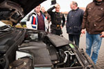 7,8 Liter - im Motorraum des BMW X3 3.0d von Michal ('bmwe23')