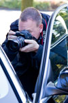 Ingo ('Black Pearl') fotografiert mit seiner neuen DSLR-Kamera den BMW 730Ld von Christian