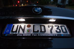passendes Kennzeichen für einen BMW 730Ld - das Kennzeichen an Christians ('Christian') 7er