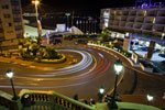 Formel 1 Rascasse Kurve am Fairmont Hotel Monte Carlo