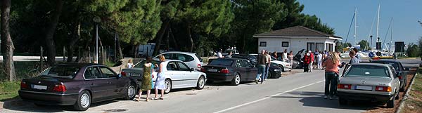 gemeinsame Ausfahrt zum adria international raceway