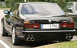 getunter und mit Chrom verzierter BMW 750iL auf dem Juni Stammtisch 2003