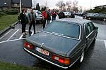 BMW E23 auf dem Parkplatz am Motel van der Valk in Moers