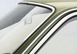 Wrmeschutzglas im BMW 7er, Modell E23