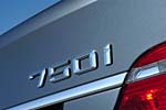 BMW 750i, Modell E65, ab 4.2005