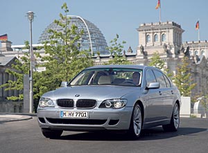 BMW Hydrogen 7 (Modell E68) in Berlin