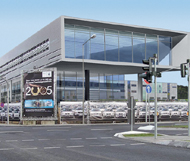 Gebrauchtwagenzentrum der BMW Niederlassung Frankfurt
