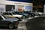 BMW Halle mit Ausstellung "30 Jahre 3er-BMW"