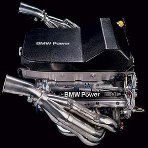 Der P86 V8-Motor (Foto aus dem Jahr 2006)