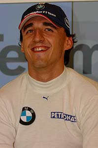 Robert Kubica, hier beim Grand Prix in den USA 2006