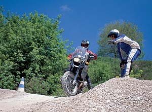 BMW Motorrad Fahrer Training, Enduro Park Hechlingen