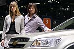 Cars & Girls: Chevrolet-Messestand auf dem Genfer Salon 2006