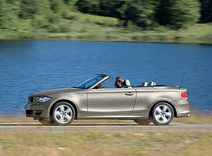 Deutschlandpremiere auf der AMI 2008 in Leipzig: das neue BMW 1er Cabrio
