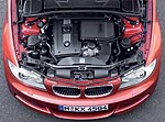 BMW 1er Coup, Motorraum