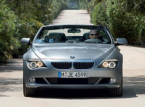 BMW 6er Cabrio, Frontansicht (Faceliftmodell 2008)