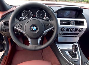 BMW 6er Coup, Cockpit