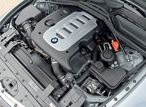 Motorraum BMW 635d