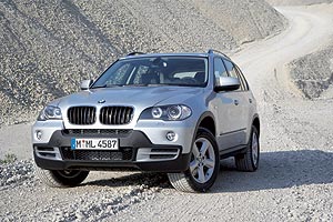 BMW X5 (Modell E70) on location