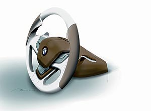 BMW Concept CS - Lenkrad-Design