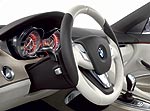 BMW Concept CS - Interieurdesign mit Layer-Designkonzept - Lenkrad