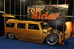 Lowrider Hummer H2 Game Over, ber Luftfederung kann Fahrzeug abgesenkt werden