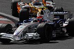 Robert Kubica beim F1-Rennen in Spa / Belgien