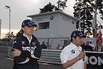 Robert Kubica, Timo Glock im Pitlane-Park am Nrburgring