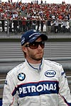 Nick Heidfeld in Magny Cours, Frankreich